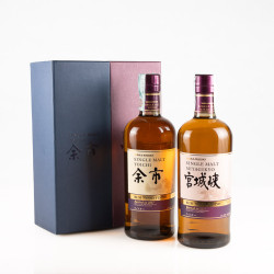 NIKKA YOICHI & MIYAGIKYO RUM CASK FINISH 70° ANNIVERSARIO